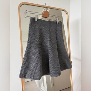 SANDRO Paris Gray Mini Skirt